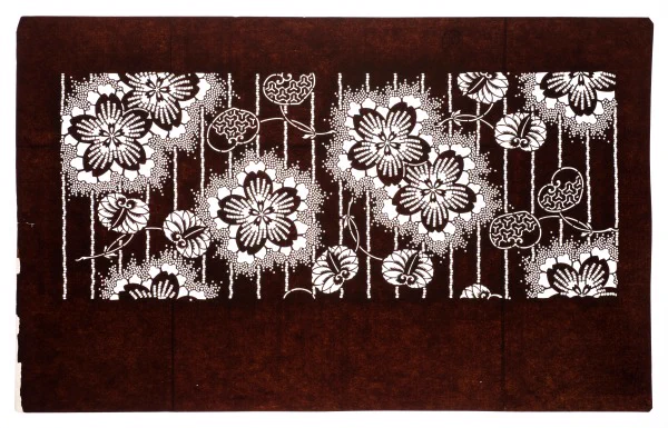 katagami stencil from MoDA's Silver Studio Collection 