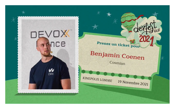 Prenez un ticket pour Benjamin COENEN