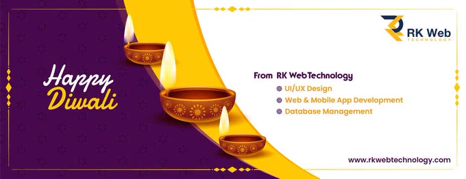 Happy Diwali from RK WebTechnology.