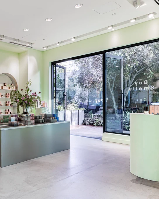 Boy Smells store in Culver City. Interior shot.