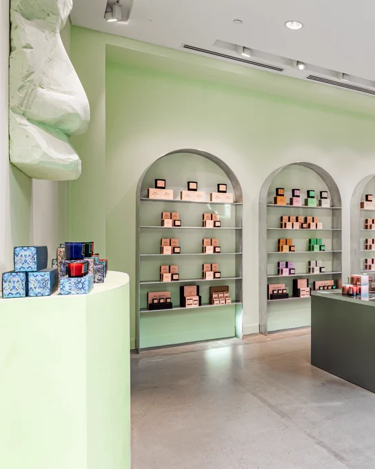 Boy Smells store in Culver City. Interior shot.