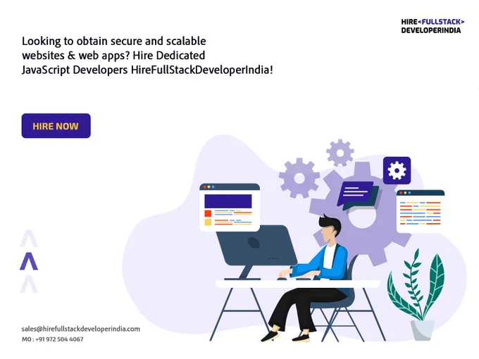 Hire dedicated JavaScript developers from a leading JavaScipt Development Company-HireFullStackDeveloperIndia on an hourly, part-time and full-time basis to get highly functioned, robust, and user-friendly web and mobile apps!