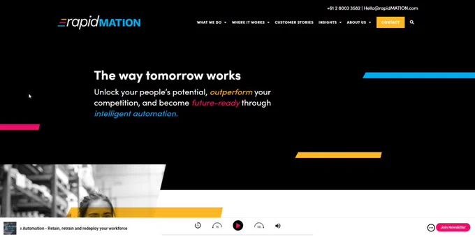 rapidMATION has a fresh new look