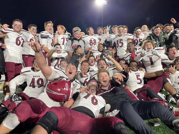 Bates football beats Bowdoin as Brendan Costa makes history