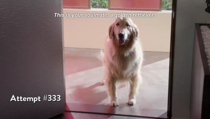 [Attempt #333] This is your soul mate, a golden retriever.