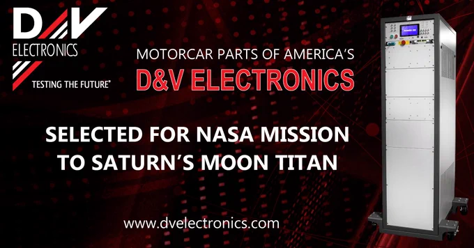 Read Full Press Release:  https://www.dvelectronics.com/news-and-events/media-coverage/ 
Learn more about D & V Emulators Visit: https://www.dvelectronics.com/products/emulators/electric-motor-emulator/
