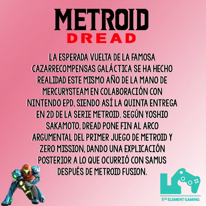 Metroid Dread de MercurySteam