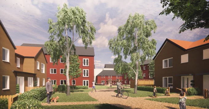 Newcastle-based JDDK Architects has submitted the application on behalf of Vistry Partnerships North East, which would construct the development and Beyond Housing, which will own and operate it.