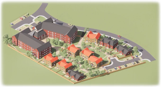 Newcastle-based JDDK Architects has submitted the application on behalf of Vistry Partnerships North East, which would construct the development and Beyond Housing, which will own and operate it.