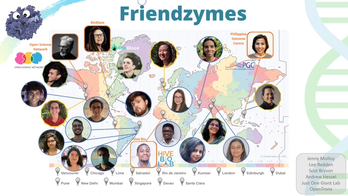 iGEM Team @Friendzymes, winner of gold medal.
