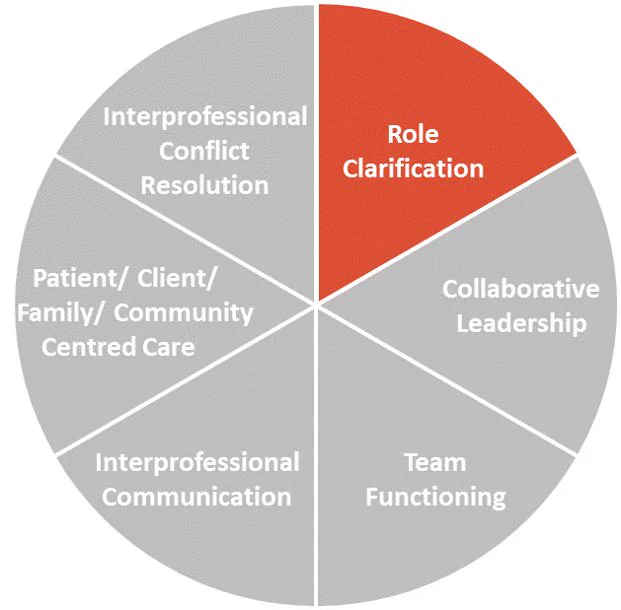 Interprofessional Collaboration Competency Spotlight - Role Clarification: Learners/practitioners understand their own role and the roles of those in other professions, and use this knowledge appropriately to establish and achieve patient/client/family and community goals.