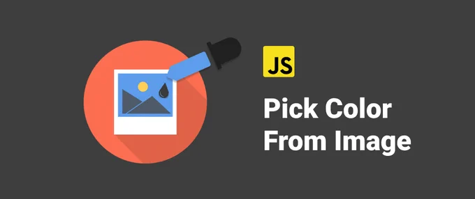 In this article, we are going to show you how you can create this image color picker using JavaScript and the new EyeDropper API.