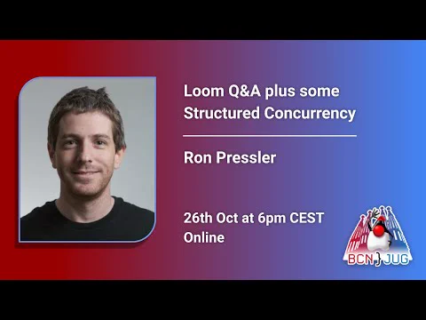 Event advertisement - Loom Q A plus some Structured Concurrency 