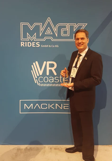 Our CEO of #VRCoaster Dr. Thomas Wagner