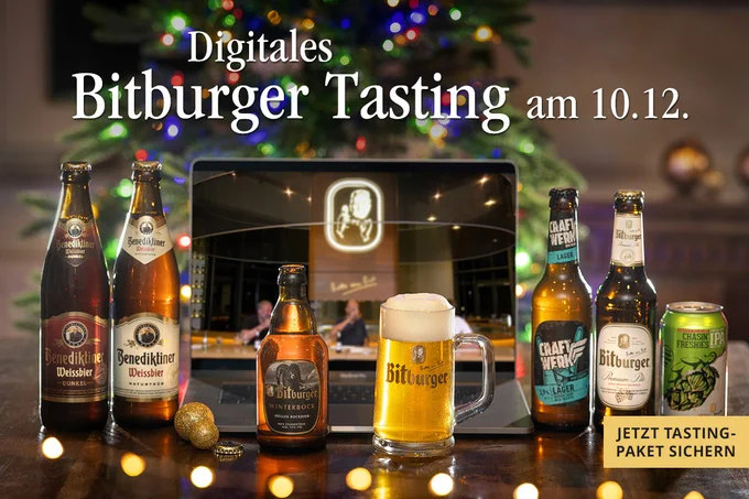 Bitburger Tasting
