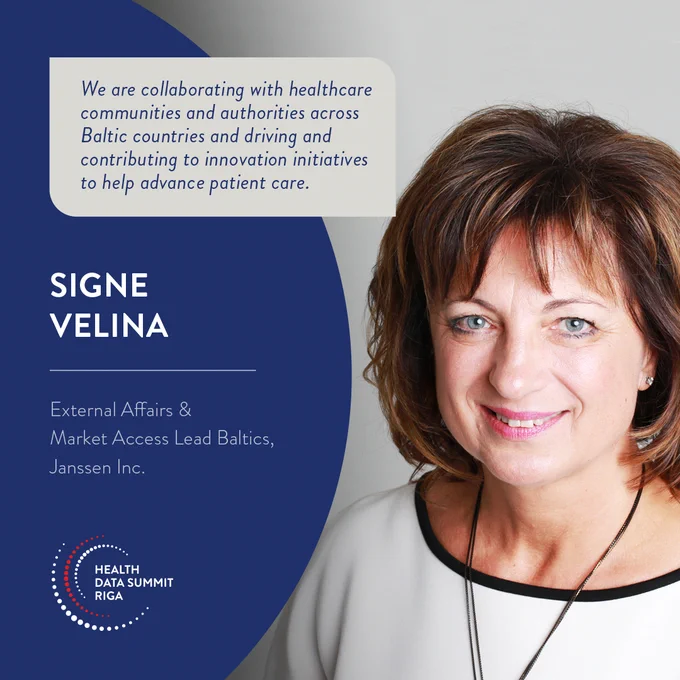 Janssen is more than ever commited to drive innovative solutions for sustainable healthcare. Join Health Data Summit Riga on November 26.