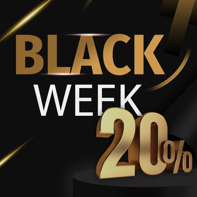 Black Week, sconto -20% su tutto fino al 26/11/2021