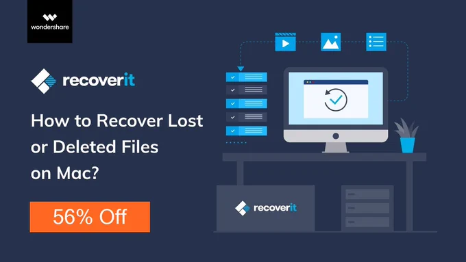 56% Off - Wondershare Recoverit Coupon Code