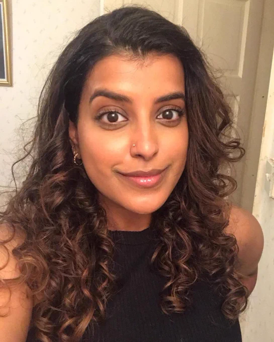 Photograph of volunteer, Divya.