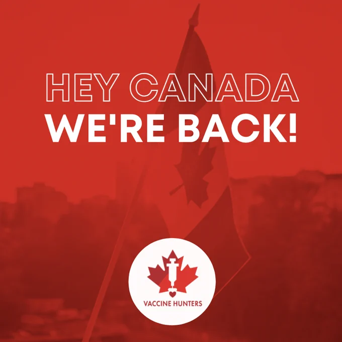 Hey Canada: we're back!