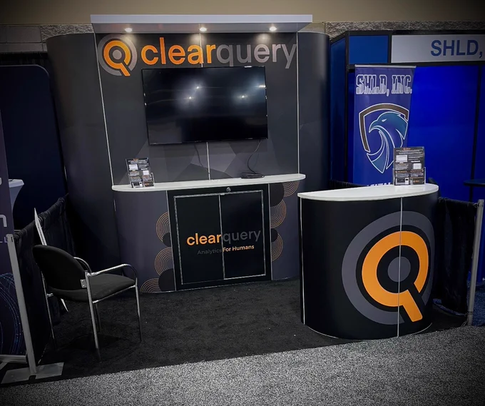 ClearQuery Booth at DoDIIS conference
