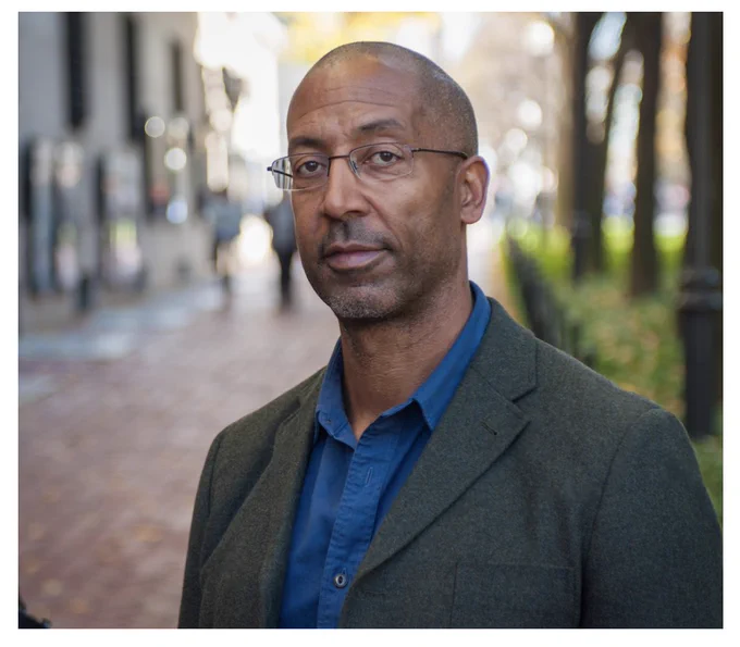 Portrait of podcast author Trey Ellis.