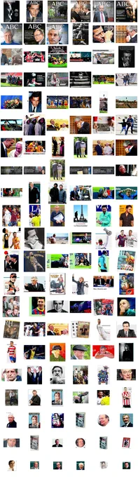 mosaico imágenes masculino
