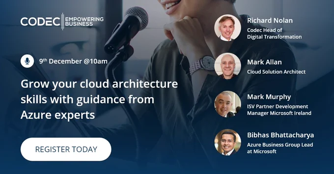 Webinar: 9th Dec - Accelerate Innovation with Microsoft Azure and Codec