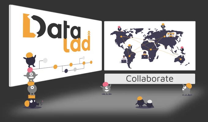 Illustration showing Minions collaborating world-wide