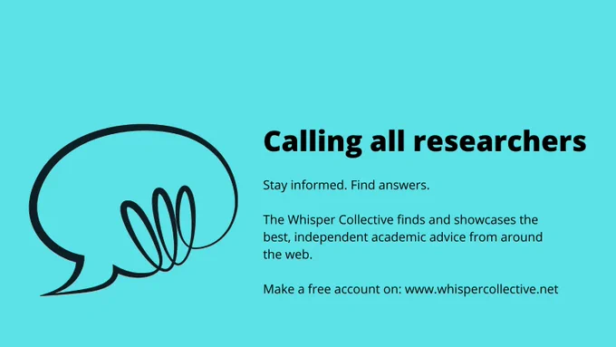 Join the Whisper Collective https://thewhispercollective.net