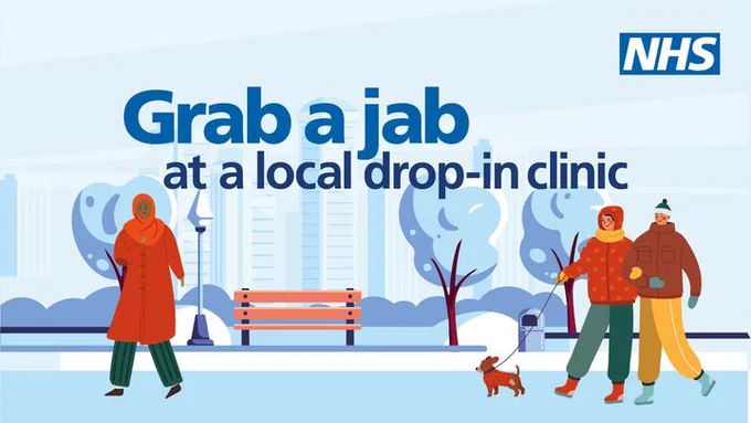 Grab a jab at a local drop-in clinic.