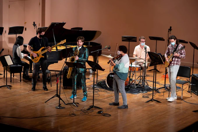 Pitt's Afropop Ensemble. Photo: Tom Altany