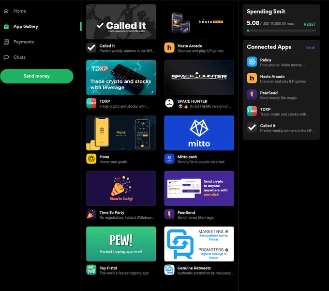 Improved App Gallery