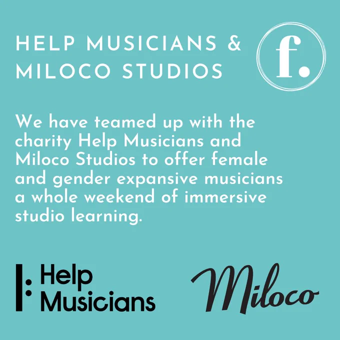 Help Musician and Miloco Studioss partnership with The F-List Music