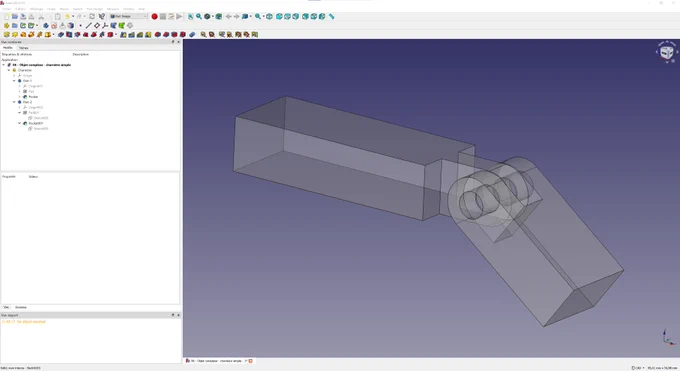Une charnière pour comprendre comment faire un objet complexe composé de plusieurs objets uniques. https://www.exanumeric.fr/