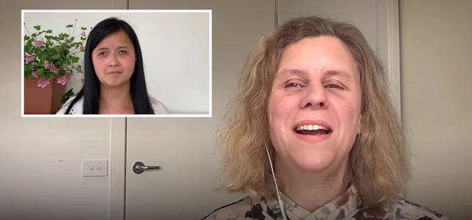 Ria Andriani interviews opera singer Jordie Howell. (Credit: ABC Classical) 