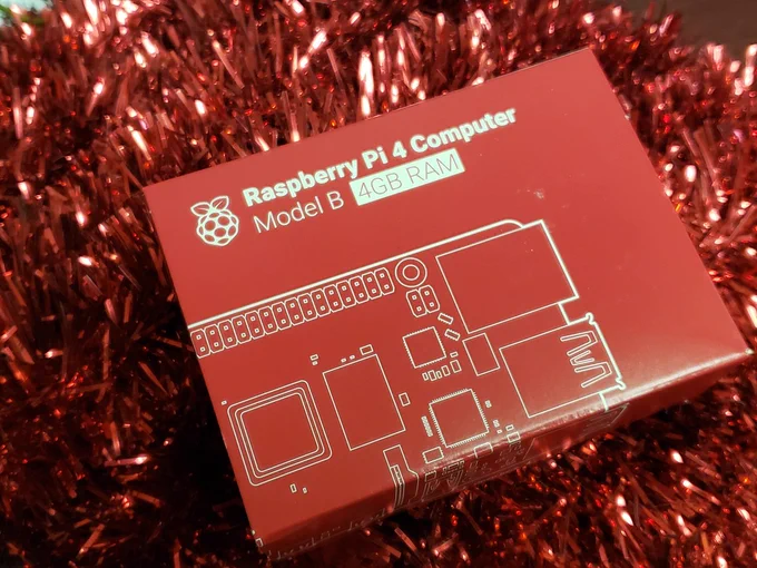 Behold - the rare Raspberry Pi 4, 4GB!