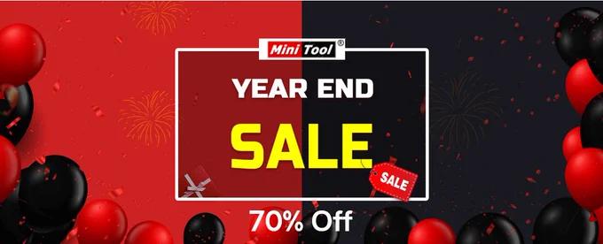 70% Off - MiniTool Software Big Sale