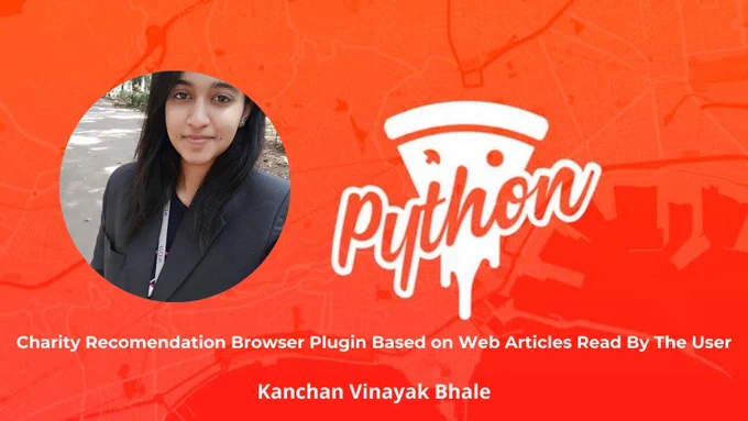 image of Kanchan and title of her talk