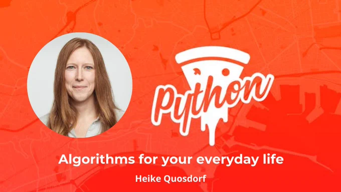 image of Heike Quosdorf and title of her talk