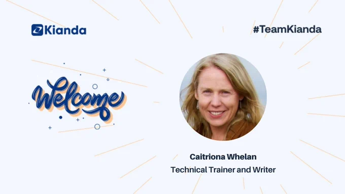 Caitriona Whelan, Technical Trainer and Writer at Kianda