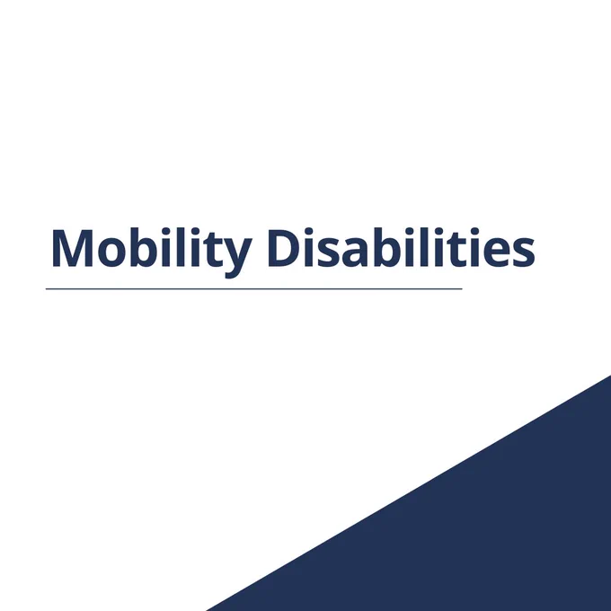 Mobility Disabilities