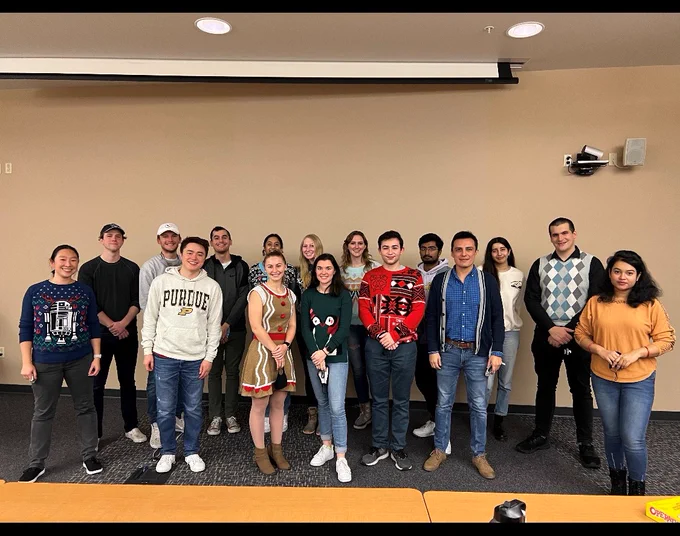 Figure 4: Chan and Brubaker Labs being holly and jolly at the same time