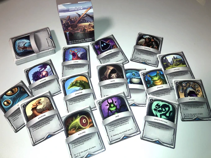 Summon the JSON flash cards for JavaScript 