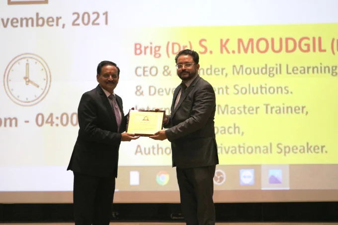 GL Bajaj Institute of Management, Greater Noida organized an #icebreakingsession on "Unleash Your Super-potential" on 25th of November, 2021.

Speaker for the session was Brig (Dr.) S.K. Moudgil, (Retd.). He started the session by showing a motivational video where he explains about the work done by each person to overcome a problem, from which he motivated the students to be energetic, and how to be focused on goal orientation.

All the students of #BBA & #BCA enjoyed this motivational & energetic session.
.
.
#GLBajajInstitute #potential #UnleashYourPotential #motivation #energetic #goaloriented #degreecollege #undergraduatedegree