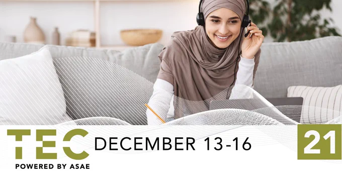 a young woman attending TEC21