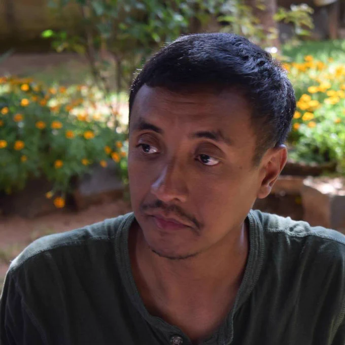 Madagascan novelist, Mose Njo.