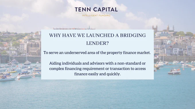 To serve an underserved area of the property finance market. 

Aiding individuals and advisors with a non-standard or complex financing requirement or transaction to access finance easily and quickly.