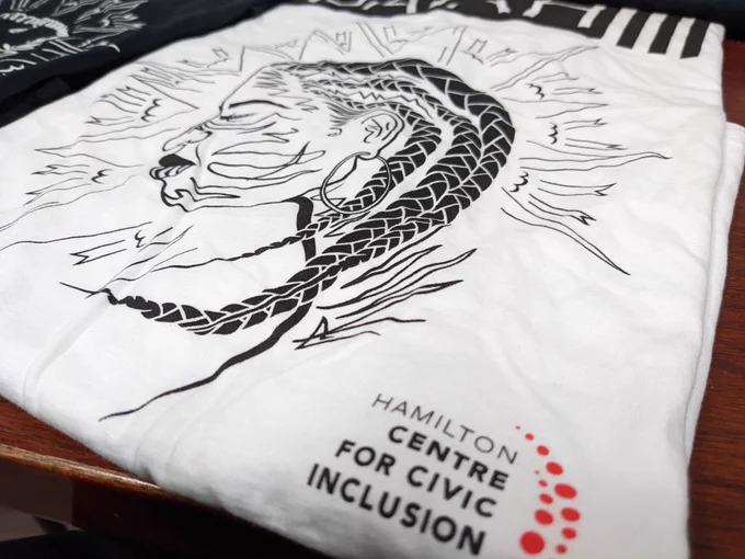 The Hamilton Centre for Civic Inclusion is giving out 20 shirts to community members. This is our way of saying thank you for supporting us & building an inclusive city. Fill out this form to get your shirt. 
LIMITED QUANTITIES
#HamOnt #ProgressHamOnt