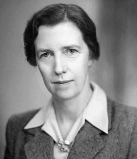 Mary Cartwright black and white portrait photo